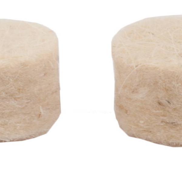 Круг ЗУБР фетровый, d 12x8мм, 2шт 35935