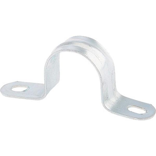 Скоба металлическая двухлапковая, 21/22 мм, Д2122