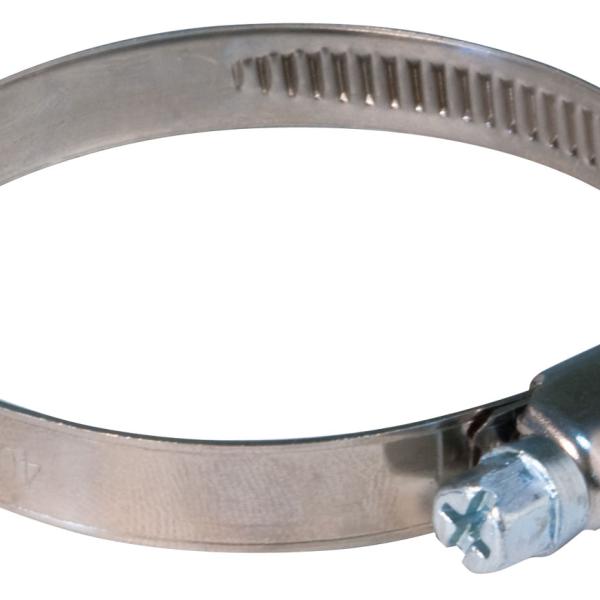 Хомут 40х60 мм обжимной накатной, ширина 9 мм, нерж.сталь  ХВАТ 99331