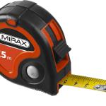 Рулетка 7,5м / 25мм в обрезиненном пластиковом корпусе RX-3	MIRAX 34013-08-25