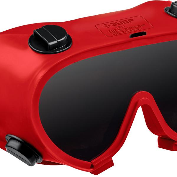 Очки СИБИН газосварщика, пластиковый корпус, минеральное стекло 1106