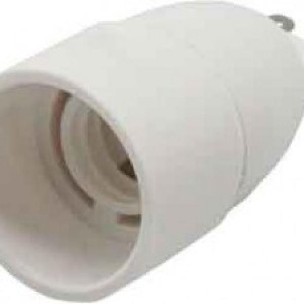 Переходник с цоколя G9 на E14 Белый Ecola A9T14WEAY