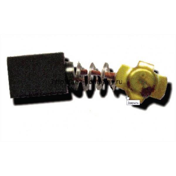 Щётки 8х14х16мм, графит. пружина, пятак+уши 2.3kw, DWT,STURM,KOLT