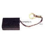 Щётки 8х14х20 графит. с нак. Поводок, клемма, флажок, отверстие 5,5мм (Калибр МШУ 230/2500)