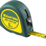 Рулетка  5м / 19мм рулетка с ударостойким корпусом (ABS) и противоск.корп KRAFTOOL GRAND 34022-05-19