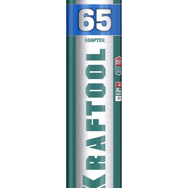 Пена монтажная, адаптерная, всесезонная,750мл,ADAPTER 65 SVS, KRAFTOOL 41175